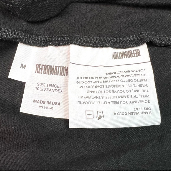 Reformation Teddy Knit Dress Midi Size Medium - Picture 10 of 10